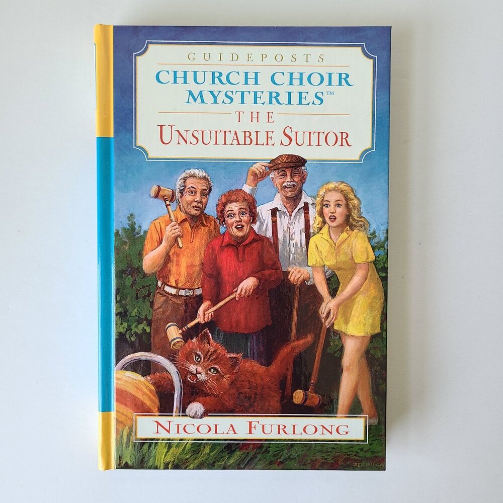 5/$15 Book Unsuitable Suitor Church Choir Mysteries 2 Furlong Guideposts Cozy
